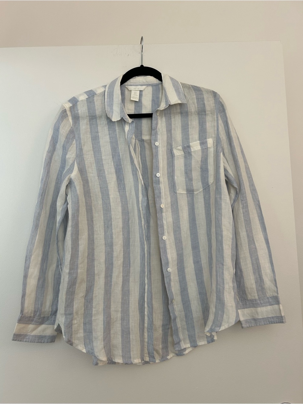 H&M linen button up